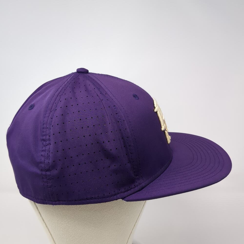 Psh Fitted Baseball Cap Purple Large Lightweight Embroidered The Game View 5